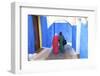 People Walking in Oudaia Kasbah, Rabat, Morocco, North Africa-Neil Farrin-Framed Photographic Print