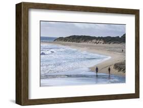 People Walking on a Beach Near Margaret River, Western Australia, Australia, Pacific-Michael Runkel-Framed Photographic Print