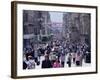 People Walking on Buchanan Street, Glasgow, Scotland, United Kingdom-Yadid Levy-Framed Photographic Print