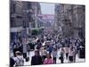 People Walking on Buchanan Street, Glasgow, Scotland, United Kingdom-Yadid Levy-Mounted Photographic Print