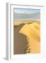 People walking on Khongor sand dunes in Gobi Gurvan Saikhan National Park, Sevrei district, South G-Francesco Vaninetti-Framed Photographic Print