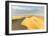 People walking on Khongor sand dunes in Gobi Gurvan Saikhan National Park, Sevrei district, South G-Francesco Vaninetti-Framed Photographic Print