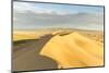 People walking on Khongor sand dunes in Gobi Gurvan Saikhan National Park, Sevrei district, South G-Francesco Vaninetti-Mounted Photographic Print