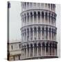 People Walking on Upper Levels of the Tower of Pisa-Ralph Crane-Stretched Canvas