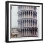 People Walking on Upper Levels of the Tower of Pisa-Ralph Crane-Framed Photographic Print