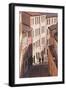 People Walking Through the Old Part of the City of Lyon, Lyon, Rhone-Alpes, France, Europe-Julian Elliott-Framed Photographic Print