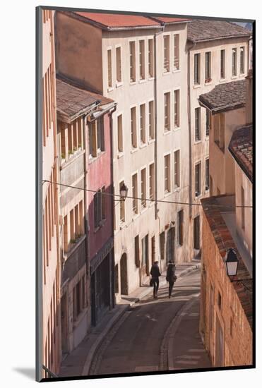 People Walking Through the Old Part of the City of Lyon, Lyon, Rhone-Alpes, France, Europe-Julian Elliott-Mounted Photographic Print