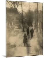 People Walking-Kevin Cruff-Mounted Photographic Print