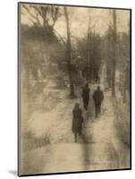 People Walking-Kevin Cruff-Mounted Photographic Print