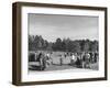 People Watching a Golf Tournament-null-Framed Photographic Print