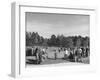 People Watching a Golf Tournament-null-Framed Photographic Print