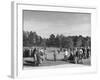 People Watching a Golf Tournament-null-Framed Photographic Print