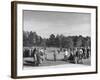 People Watching a Golf Tournament-null-Framed Photographic Print