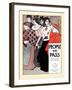 People We Pass-Edward Penfield-Framed Art Print