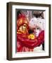 People Wearing Masked Carnival Costumes, Venice Carnival, Venice, Veneto, Italy-Bruno Morandi-Framed Photographic Print