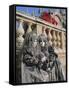 People Wearing Masked Carnival Costumes, Venice Carnival, Venice, Veneto, Italy-Bruno Morandi-Framed Stretched Canvas