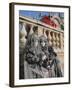 People Wearing Masked Carnival Costumes, Venice Carnival, Venice, Veneto, Italy-Bruno Morandi-Framed Photographic Print