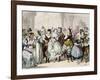 People Wearing Masks, France, 19th Century-null-Framed Giclee Print