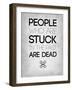 People Who are Stuck 1-NaxArt-Framed Art Print