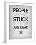 People Who are Stuck 1-NaxArt-Framed Art Print