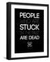 People Who are Stuck 2-NaxArt-Framed Art Print