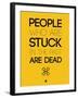 People Who are Stuck 3-NaxArt-Framed Art Print