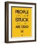 People Who are Stuck 3-NaxArt-Framed Art Print