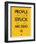 People Who are Stuck 3-NaxArt-Framed Art Print