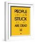 People Who are Stuck 3-NaxArt-Framed Art Print