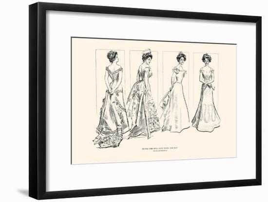 People Who Will Have Their Own Way-Charles Dana Gibson-Framed Art Print