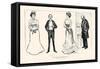 People Who Will Have Their Own Way-Charles Dana Gibson-Framed Stretched Canvas