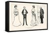 People Who Will Have Their Own Way-Charles Dana Gibson-Framed Stretched Canvas