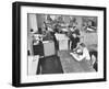 People Working in a Drafting Room-Bernard Hoffman-Framed Photographic Print