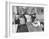 People Working in a Drafting Room-Bernard Hoffman-Framed Photographic Print