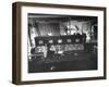 People Working in the Dumont Television Studio in Wanamakers Department Store-null-Framed Photographic Print