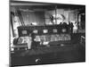 People Working in the Dumont Television Studio in Wanamakers Department Store-null-Mounted Photographic Print