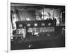 People Working in the Dumont Television Studio in Wanamakers Department Store-null-Framed Photographic Print