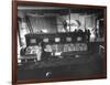 People Working in the Dumont Television Studio in Wanamakers Department Store-null-Framed Photographic Print