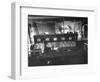 People Working in the Dumont Television Studio in Wanamakers Department Store-null-Framed Photographic Print