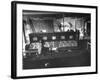 People Working in the Dumont Television Studio in Wanamakers Department Store-null-Framed Photographic Print