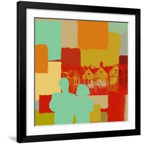 People-Yashna-Framed Art Print