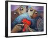 People-Oscar Ortiz-Framed Giclee Print