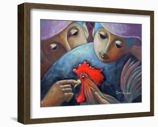 People-Oscar Ortiz-Framed Giclee Print