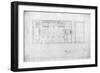 Peoples Savings Bank, Cedar Rapids, Iowa: Ceiling Plan, 1909-11-Louis Sullivan-Framed Giclee Print