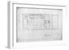 Peoples Savings Bank, Cedar Rapids, Iowa: Ceiling Plan, 1909-11-Louis Sullivan-Framed Giclee Print