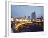 Peoples Square, Chengdu City Center, Sichuan Province, China-Kober Christian-Framed Photographic Print