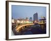 Peoples Square, Chengdu City Center, Sichuan Province, China-Kober Christian-Framed Photographic Print