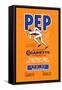 Pep Blended Cigarette Tobacco-null-Framed Stretched Canvas