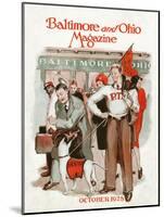 Pep Rally 1928-Virginia Louise Moberly-Mounted Giclee Print
