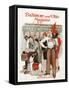 Pep Rally 1928-Virginia Louise Moberly-Framed Stretched Canvas